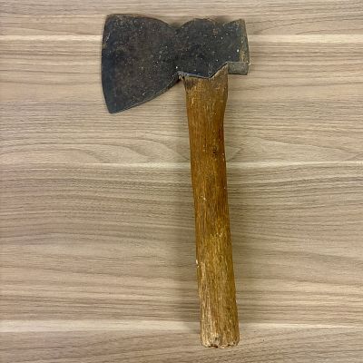 Antique W. Hunt Broad Axe - 7"x15"