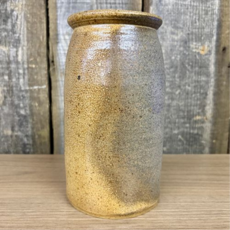 B. Stebner Hartville, Ohio Salt-Glazed Stoneware Apples Jar