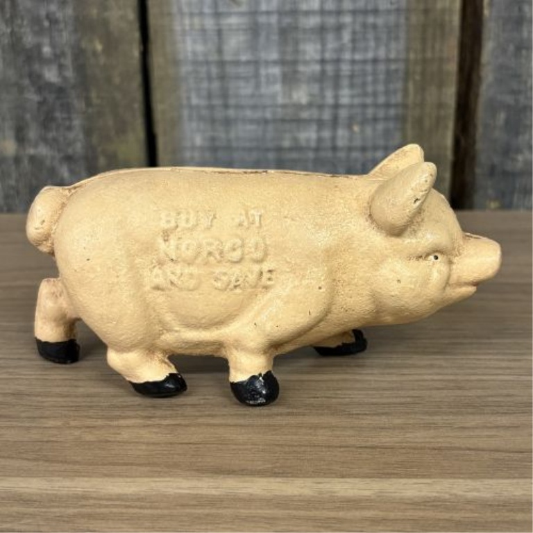 Norco Foundry and Specialty Company Advertising Pig Bank