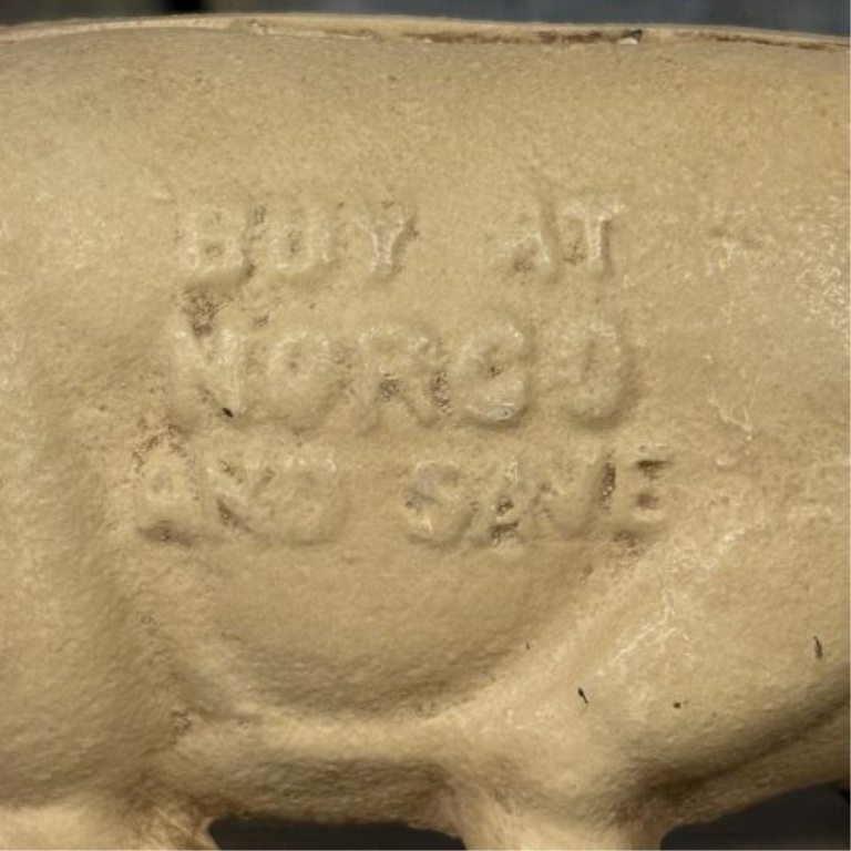 Norco Foundry and Specialty Company Advertising Pig Bank