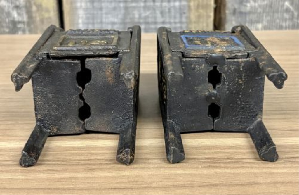 A Pair of U.S. Mail and Air Mail Still Banks