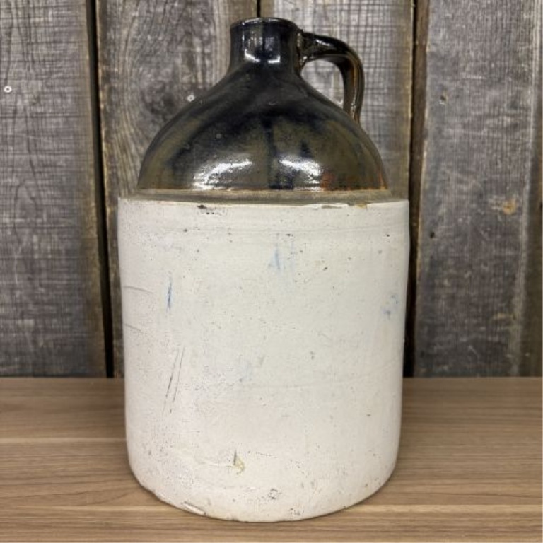 Star Stoneware Company 2-Gallon Two-Tone Stoneware Jug