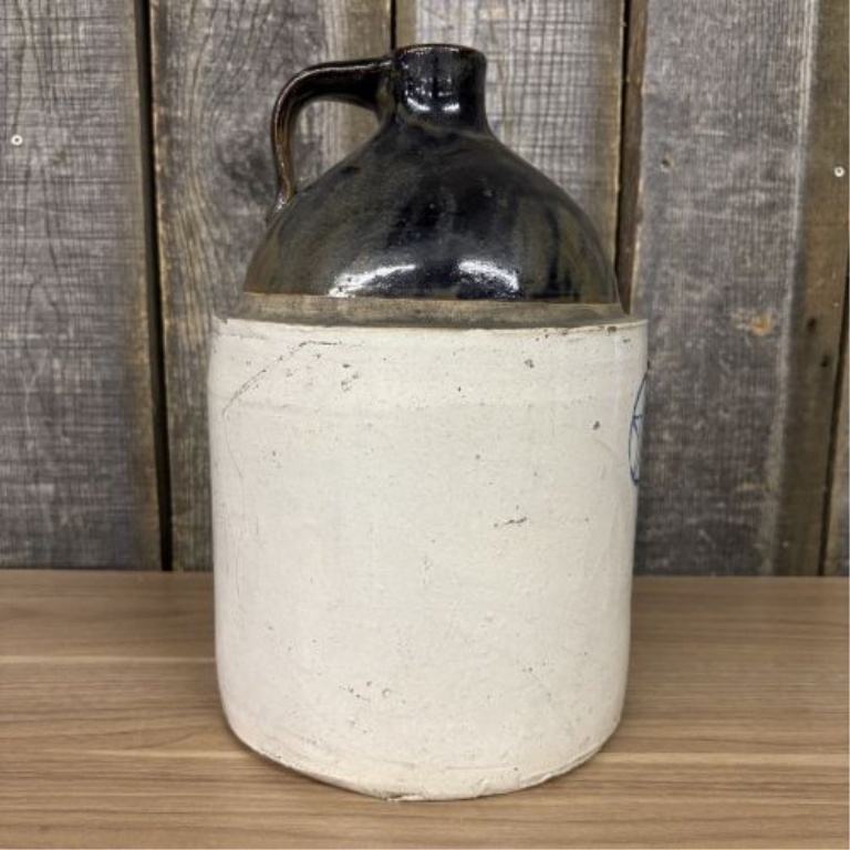 Star Stoneware Company 2-Gallon Two-Tone Stoneware Jug