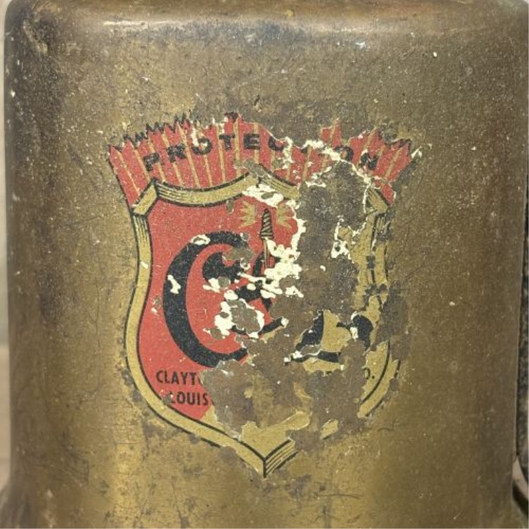 Vintage Clayton and Lambert Protection Brass Gasoline Blowtorch