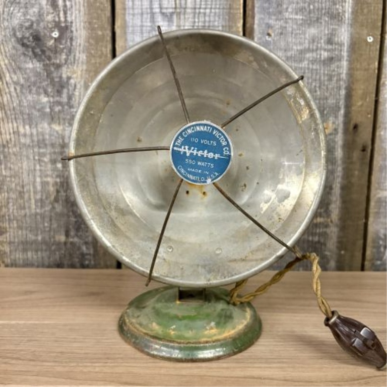 Vintage Cincinnati Victor Co Victor Electric Radiant Bowl Heater
