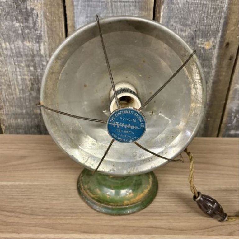 Vintage Cincinnati Victor Co Victor Electric Radiant Bowl Heater