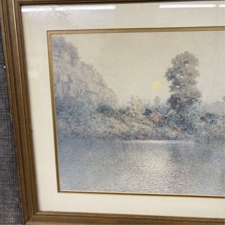 Paul Sawyier, Autumn Serenity, Watercolor and Gouache on Paper