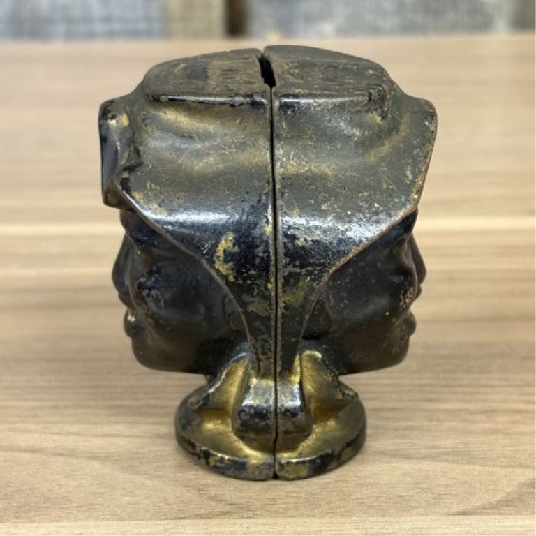 Attributed to A.C. Williams Two-Faced Black Boy Still Bank
