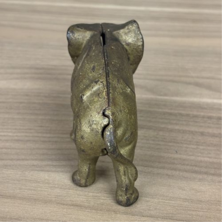 Cast Iron Elephant Still Bank in the Style of A.C. Williams