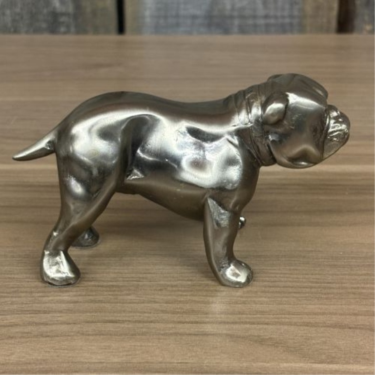 Vintage Mack Trucks Cast Metal Bulldog Mascot Figurine