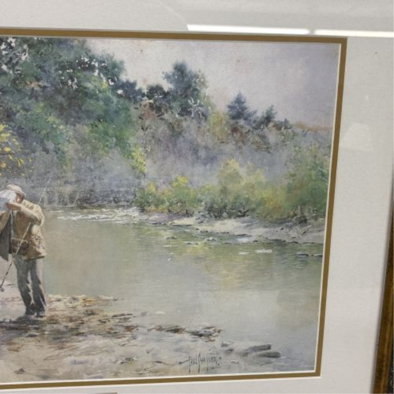 Paul Sawyier, Barbeque Spring, Limited Edition Print