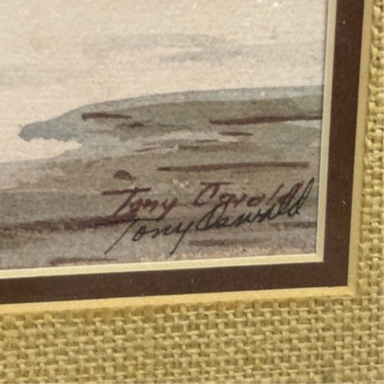 Tony Oswald, Stretch Drive, Signed Print