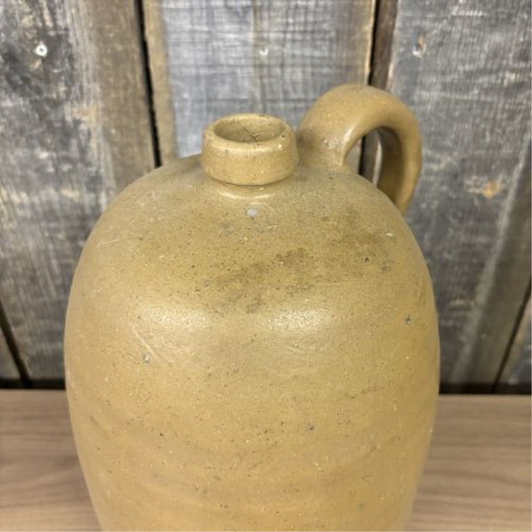 Antique Salt Glazed Stoneware Jug Attributed to Meyer Pottery