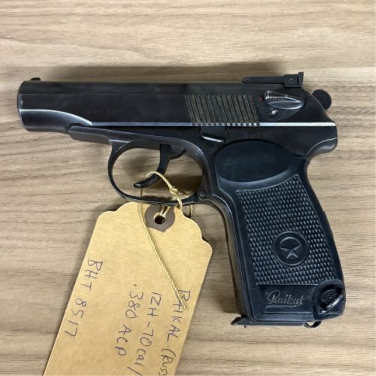Baikal IZH-70 Semi-Automatic Pistol .380 ACP with 3.7 Inch Barrel