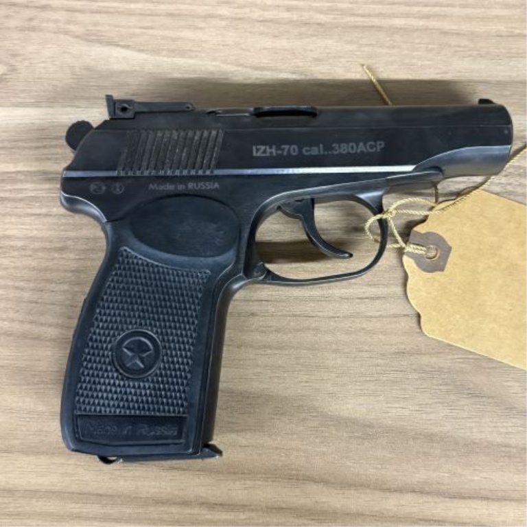 Baikal IZH-70 Semi-Automatic Pistol .380 ACP with 3.7 Inch Barrel