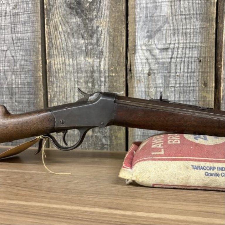 Winchester Model 1885 Low Wall Falling Block Rifle .32 W.C.F. with 28 Inch Barrel Antique