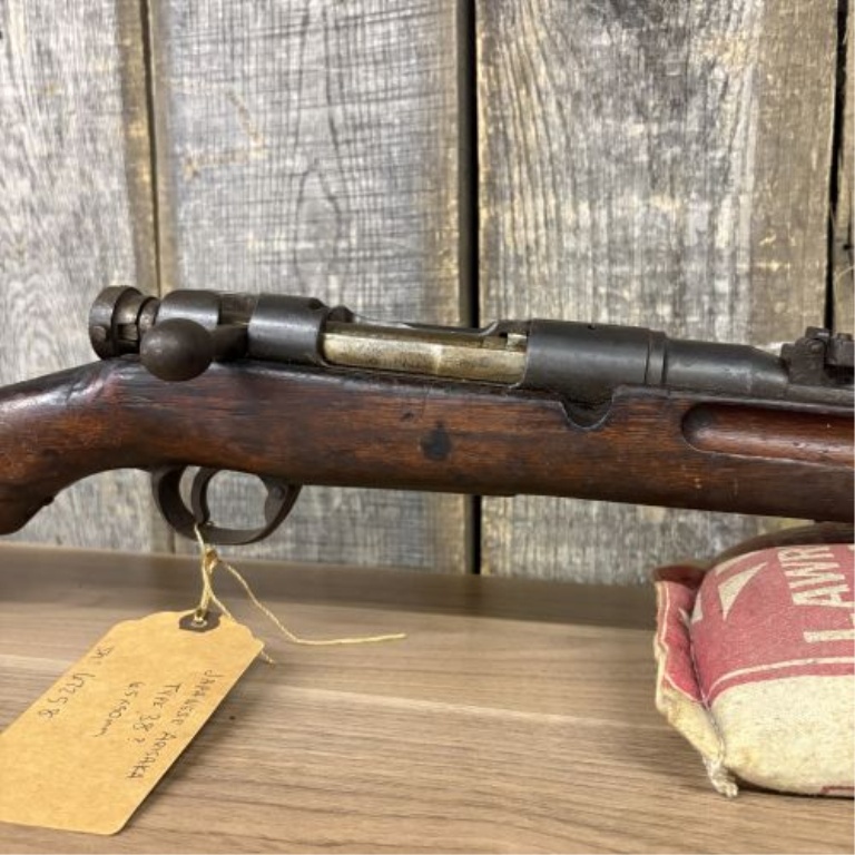 Japanese Type 38 Arisaka Bolt Action Rifle 6.5x50mm with 31.4 Inch Barrel