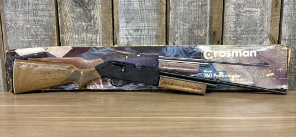 Crosman Model 760 Powermaster Multi-Pump Pneumatic Air Rifle .177 Caliber and BB with 19.5 Inch Barrel