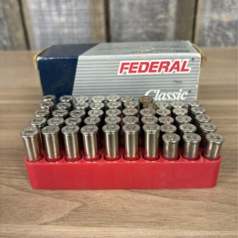 A Lot of 35 Federal Classic .357 Magnum Jacketed Hollow Point Cartridges