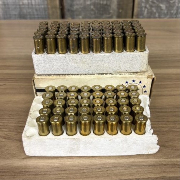 A Lot of 90 Rounds of Winchester .38 Special 130 Grain Full Metal Jacket Ammunition