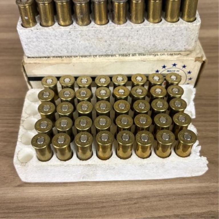 A Lot of 90 Rounds of Winchester .38 Special 130 Grain Full Metal Jacket Ammunition