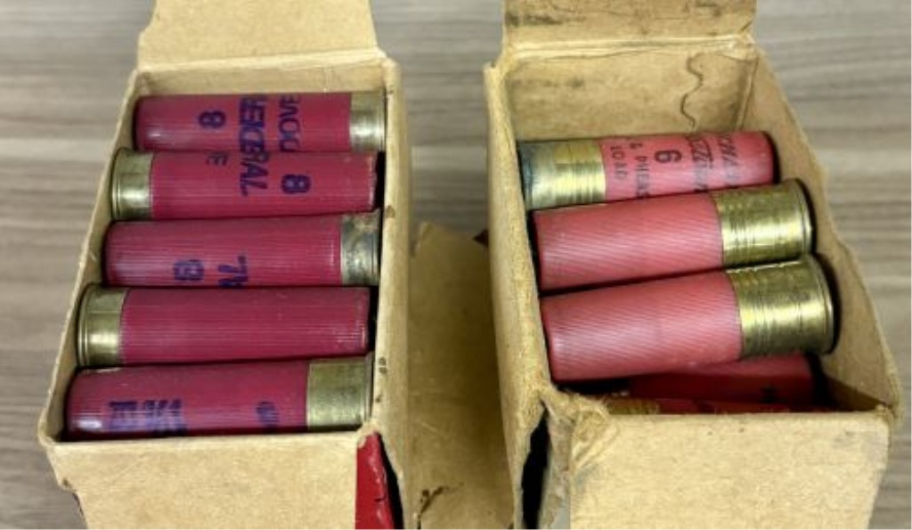 A Lot of Federal and Winchester 12 Gauge Shotgun Shells