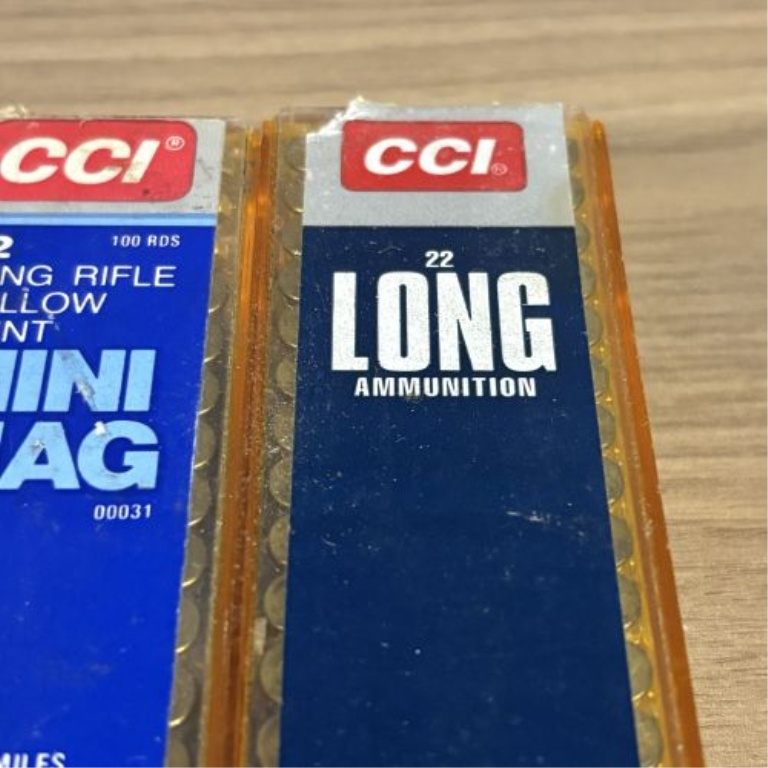CCI Mini-Mag and 22 Long Rimfire Ammunition .22 Caliber