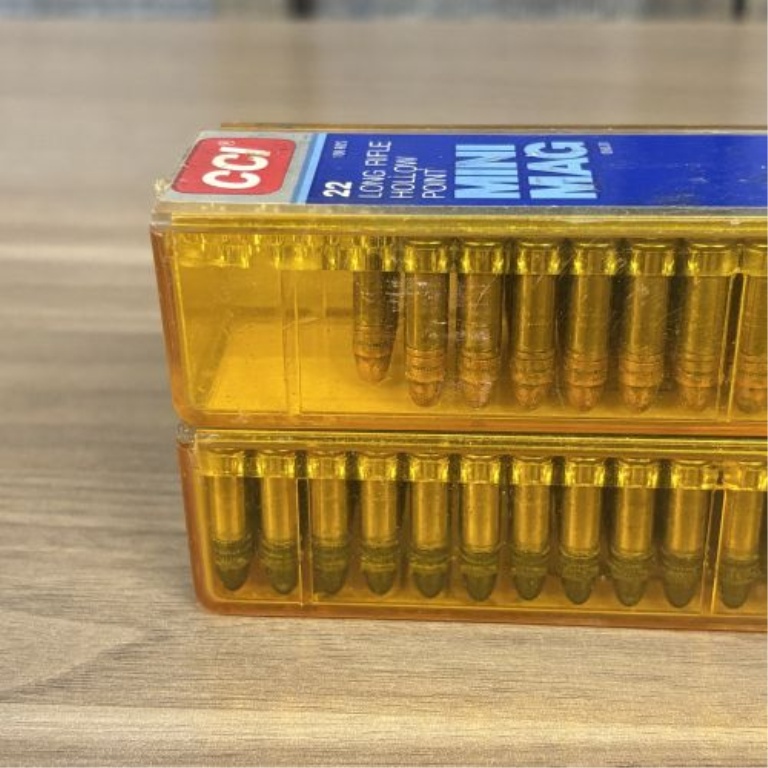 CCI Mini-Mag and 22 Long Rimfire Ammunition .22 Caliber