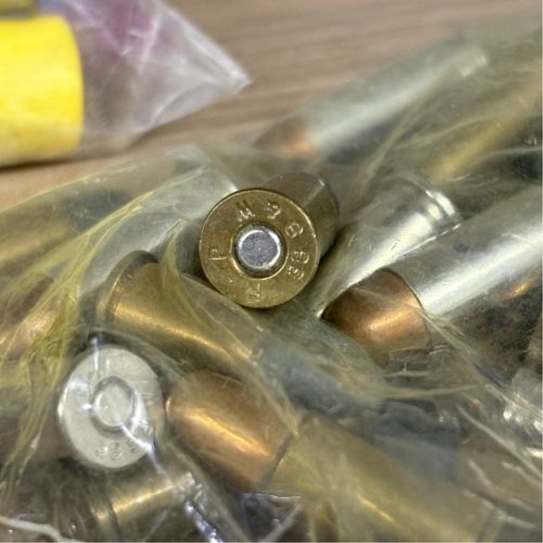 A Lot of Assorted Ammunition including 20 Gauge Shotgun Shells, .38 Special, and .22 Caliber Rimfire
