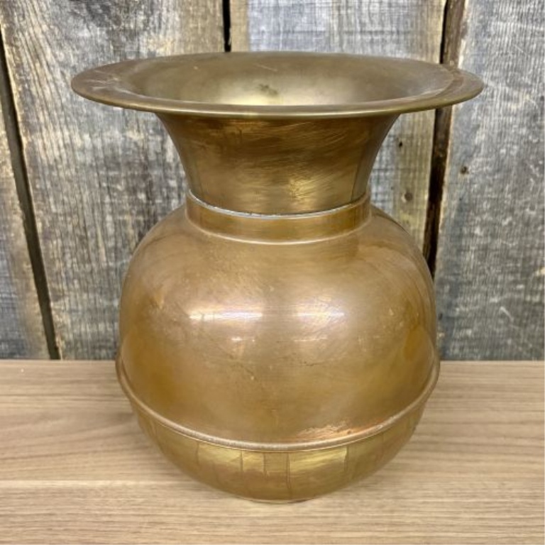 Vintage Copper and Brass Spittoon
