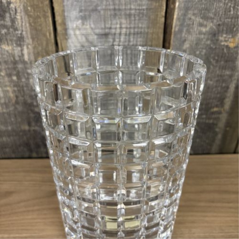 Mikasa Atrium Lead Crystal Oval Vase