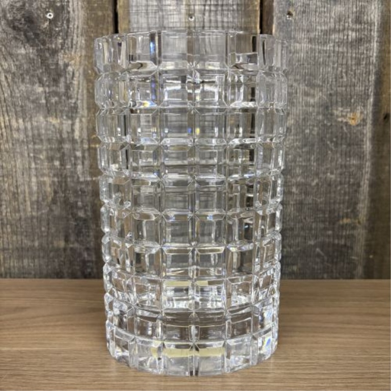 Mikasa Atrium Lead Crystal Oval Vase
