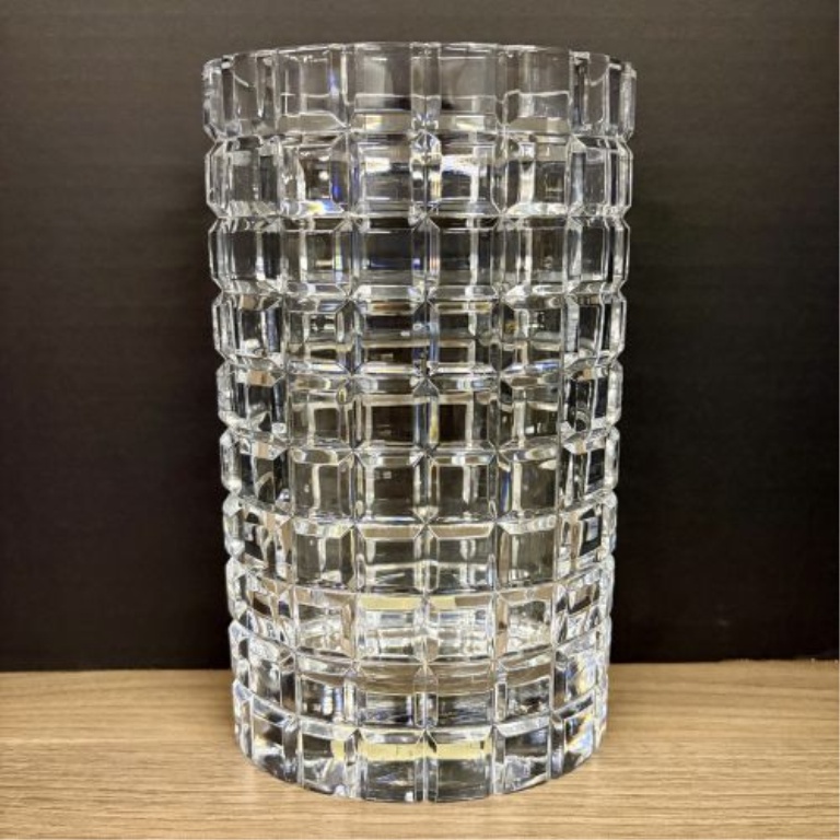 Mikasa Atrium Lead Crystal Oval Vase