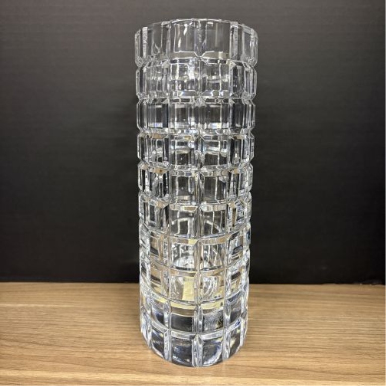 Mikasa Atrium Lead Crystal Oval Vase