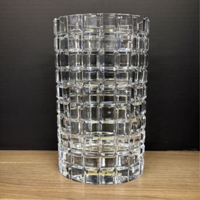 Mikasa Atrium Lead Crystal Oval Vase