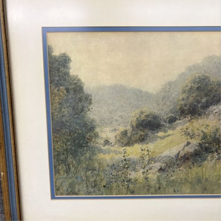 Paul Sawyier (American, 1865-1917), Summertime, Watercolor on Paper