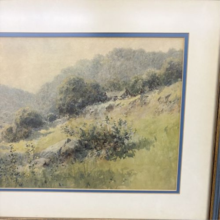 Paul Sawyier (American, 1865-1917), Summertime, Watercolor on Paper