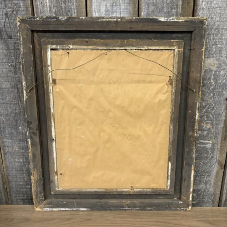 Late 19th Century Ornate Giltwood and Composition Wall Mirror