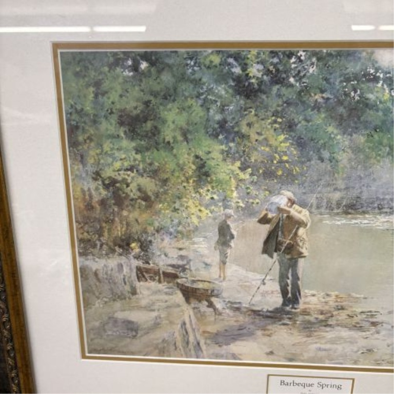 Paul Sawyier (American, 1865-1917) Limited Edition Print, Barbeque Spring