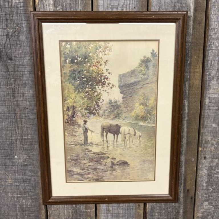 Paul Sawyier (American, 1865-1917), Pinnacle Point, Limited Edition Print