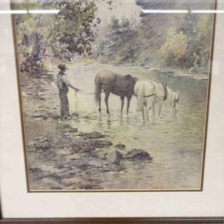 Paul Sawyier (American, 1865-1917), Pinnacle Point, Limited Edition Print