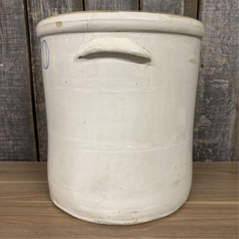 Ten-Gallon Stoneware Crock Attributed to Buckeye Pottery Co.