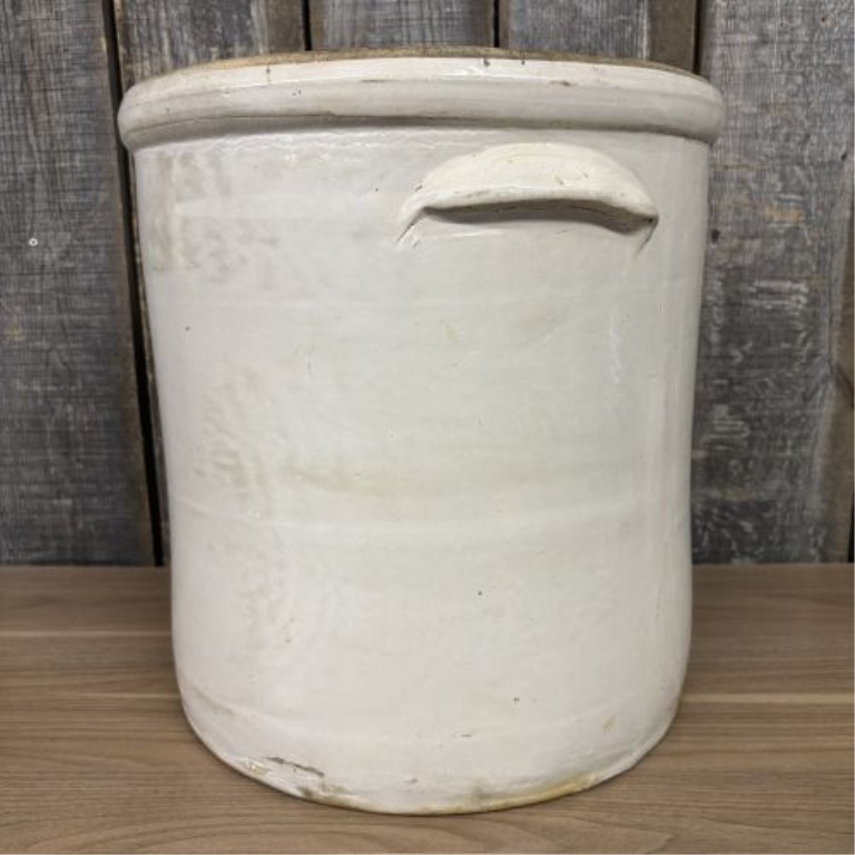 Ten-Gallon Stoneware Crock Attributed to Buckeye Pottery Co.
