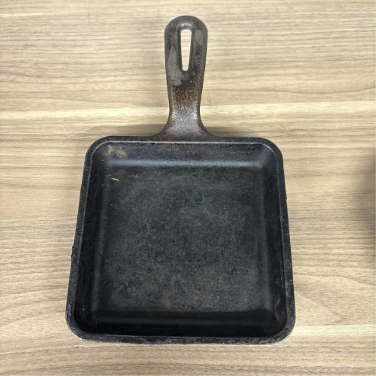 Two Lodge Cast Iron Skillets