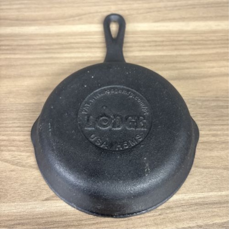 Two Lodge Cast Iron Skillets
