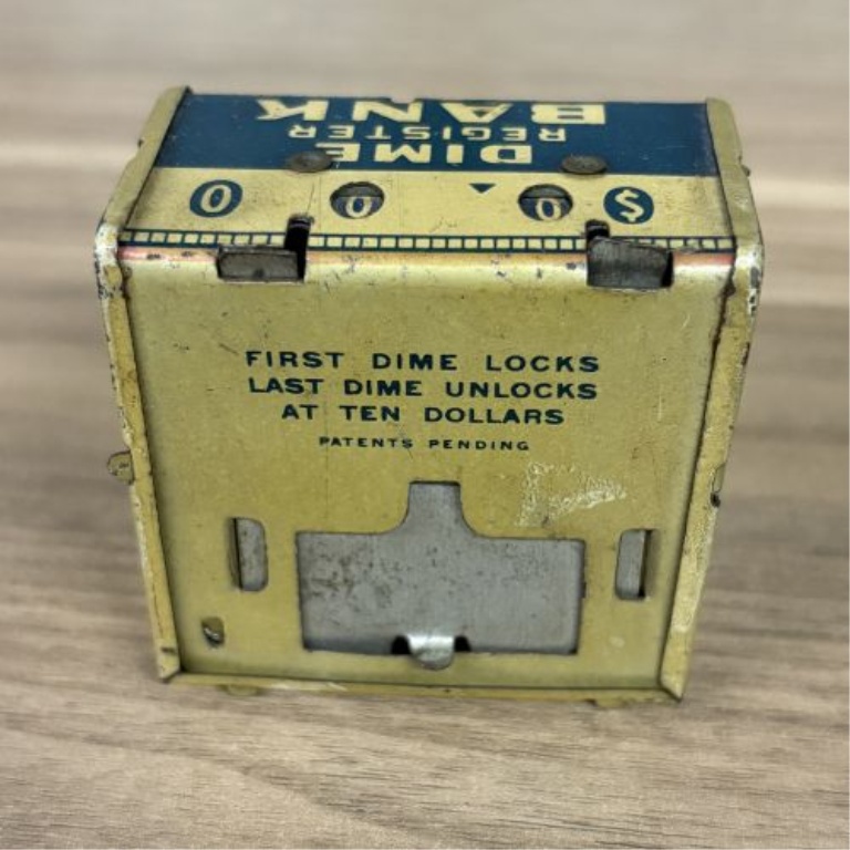 J. Chein and Co. Dime Register Bank