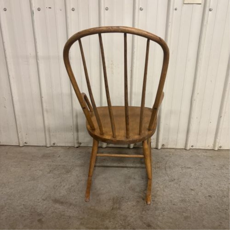 American Windsor Style Hoop Back Rocking Chair