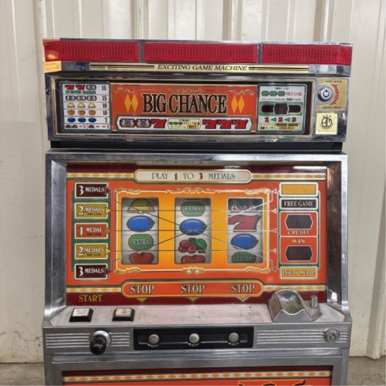 Universal Oriental Pachislo Skill-Stop Slot Machine