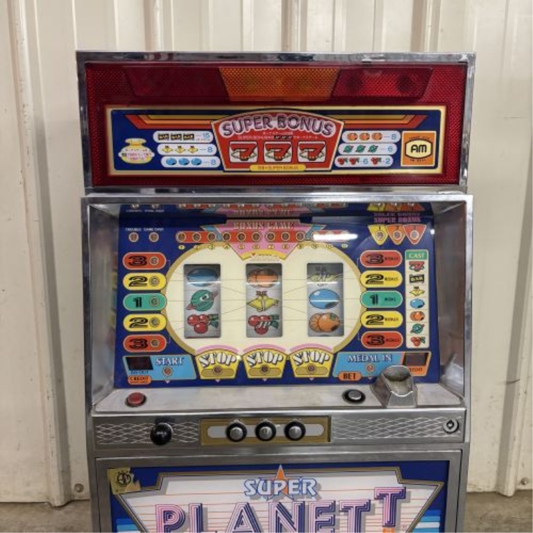 Yamasa Super Planet Type-A Pachislo Skill-Stop Slot Machine