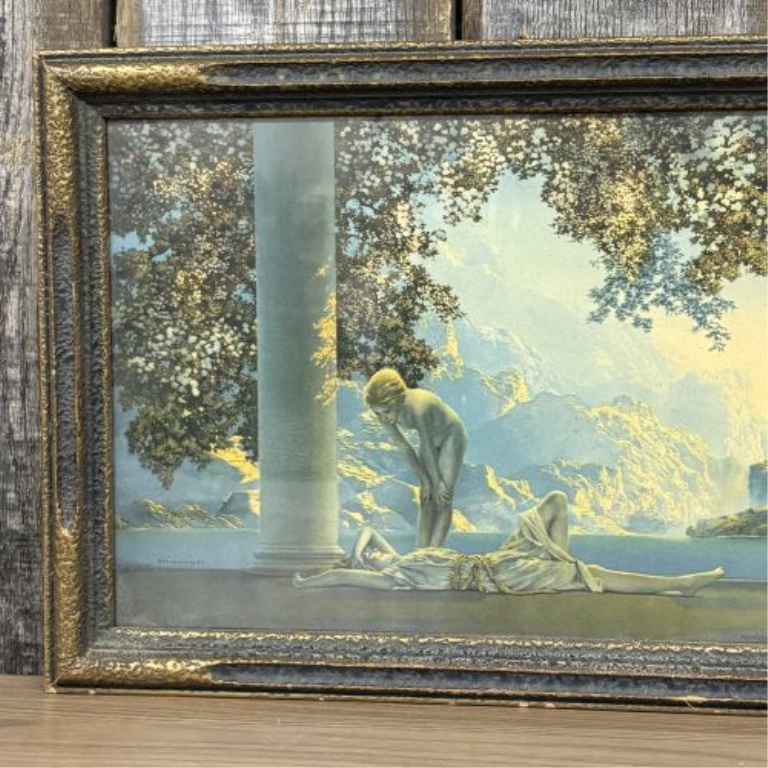 Maxfield Parrish Daybreak Framed Lithograph Print
